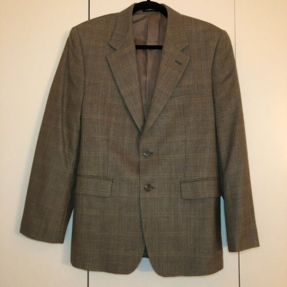 Lauren Ralph Lauren Other - Lauren Ralph Lauren Light Brown Wool Tweed Silk Lined Sport Coat Blazer Size 38S